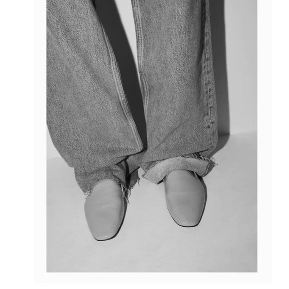 Zara Patent finish flats loafers - Picture 6 of 8